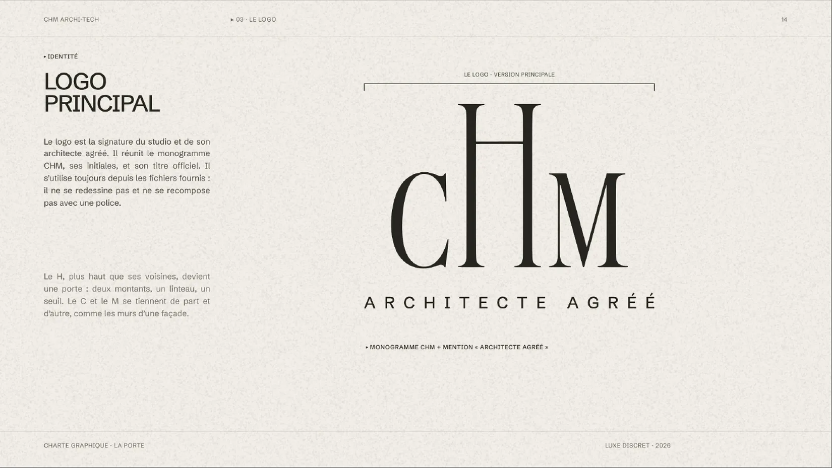 CHM Archi-tech · الشعار