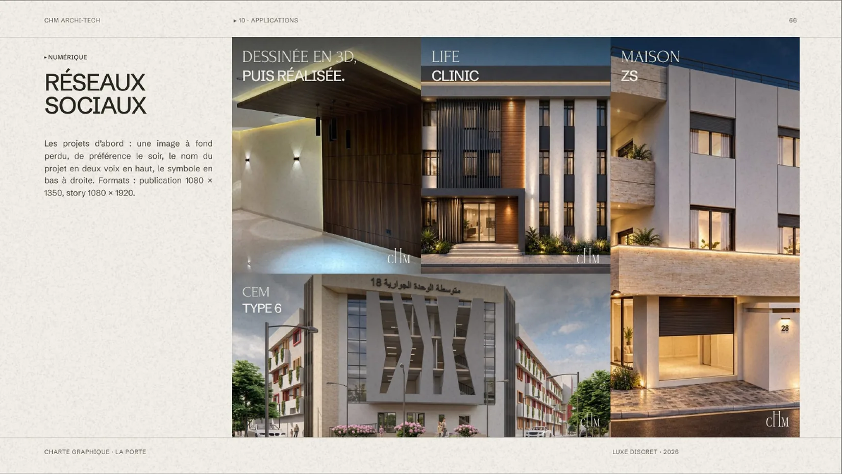 CHM Archi-tech · مواقع التواصل