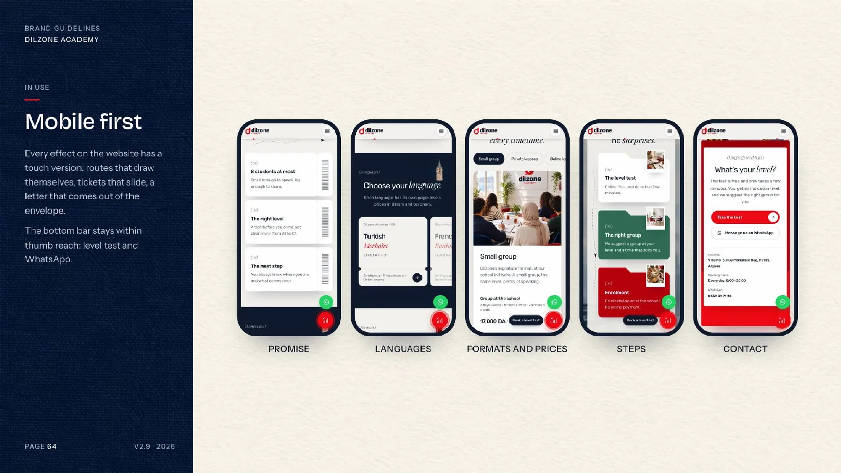Dilzone Academy · للهاتف أولًا